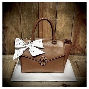 Michael Kors Brown Leather Handbag
